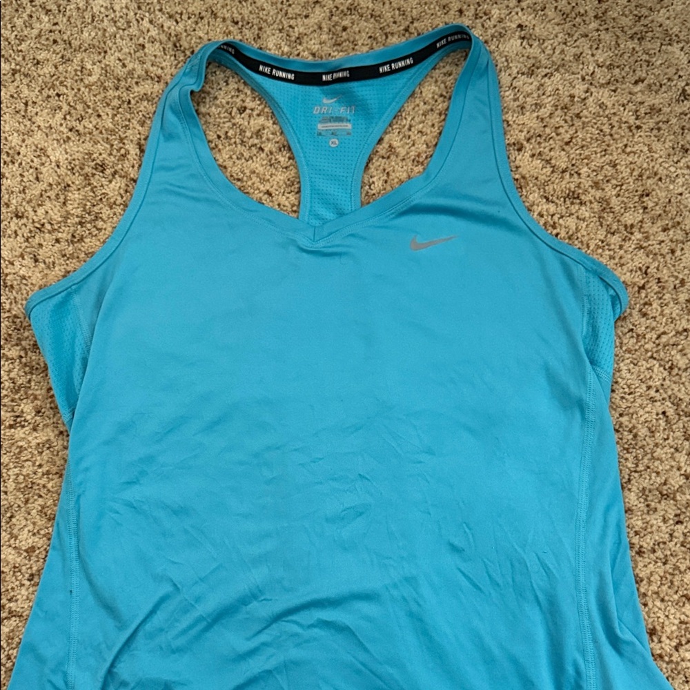 Nike Women's Aqua Racerback Tank Top